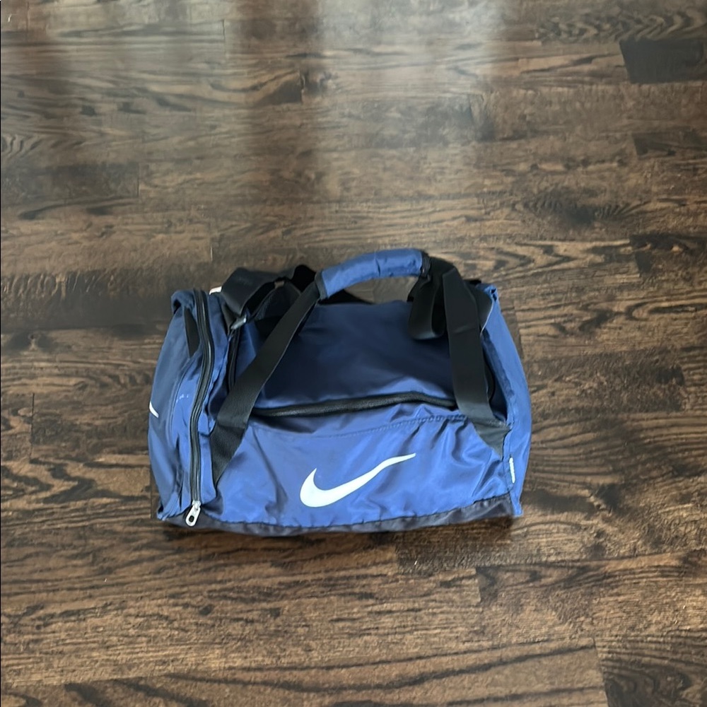 Nike Blue Sports Duffel Bag